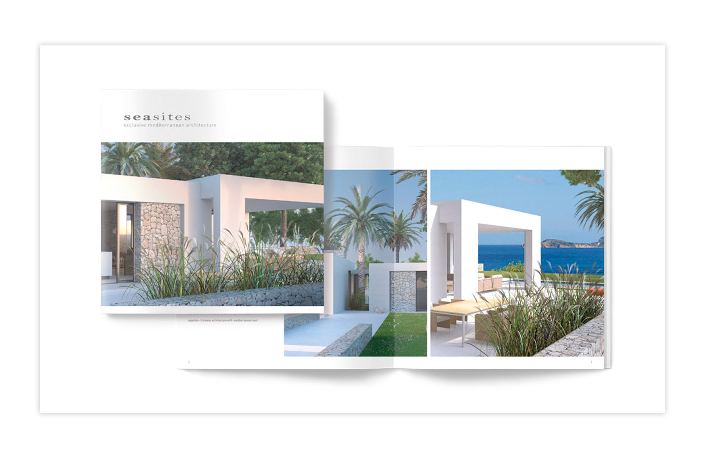 Flyer/Broschüre - Seasites - Mediterrane Architektur
